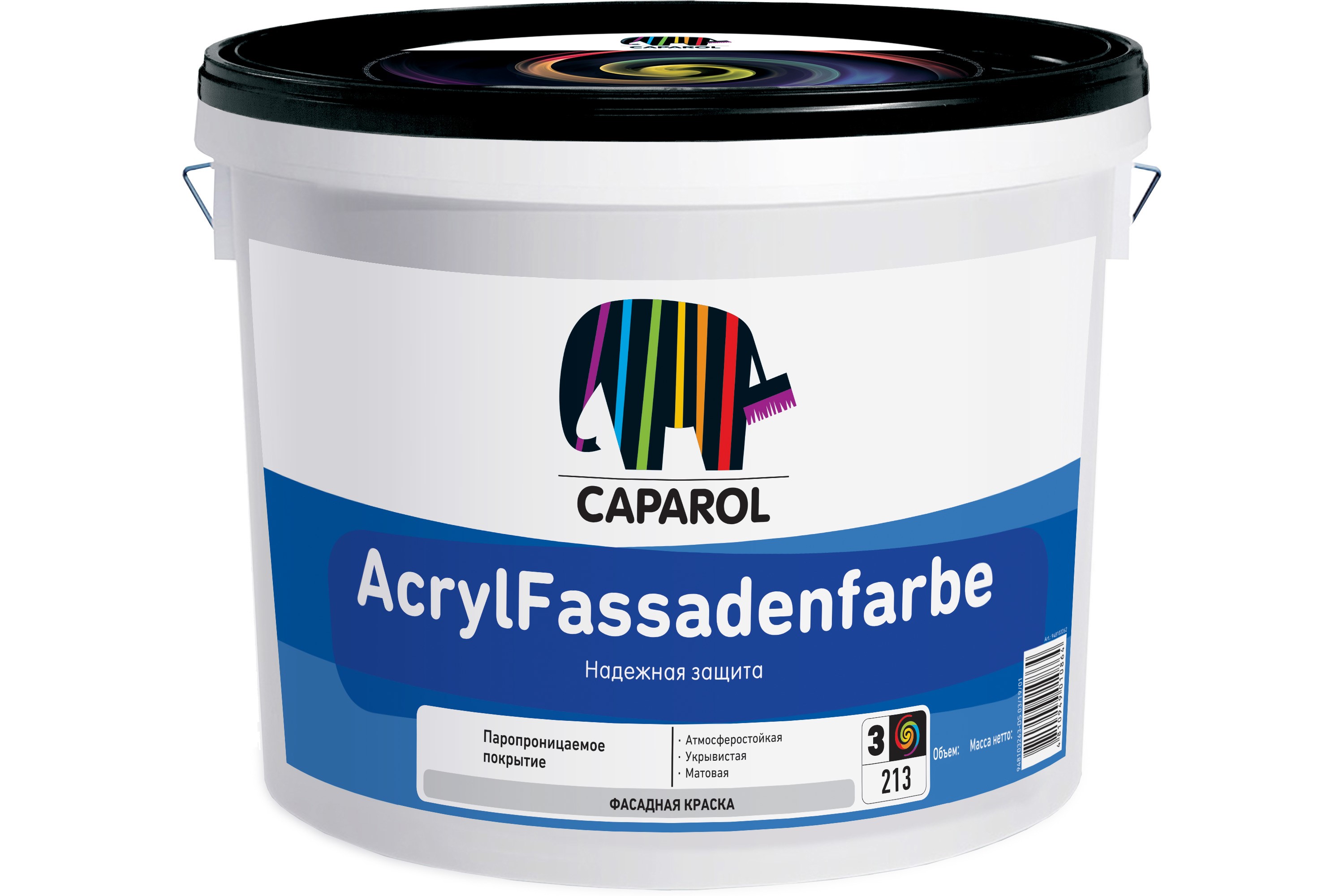 Фасадная краска Caparol Acryl-Fassadenfarbe — купить по цене 570.5 руб.